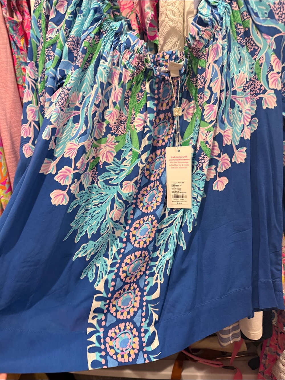 Lilly Pulitzer NWT OFF SHOULDER TOP - Picture 4 of 4